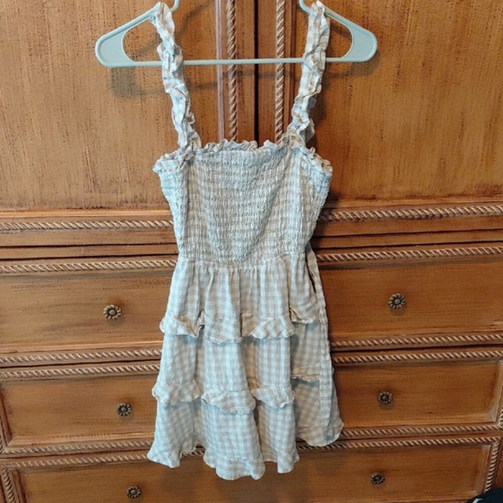 Maple Plaid Ruffle Sundress - Picture 4 of 5